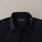 Dark Blue Slim Fit Dress Shirt