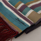 Elegant Multicolor Silk Men's Scarf