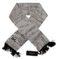 Elegant Silk Men's Scarf in Pure White