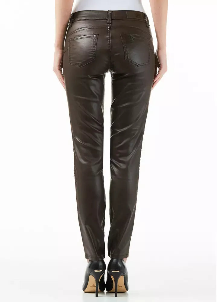 Chic Bottom Up Biker-Inspired Pants