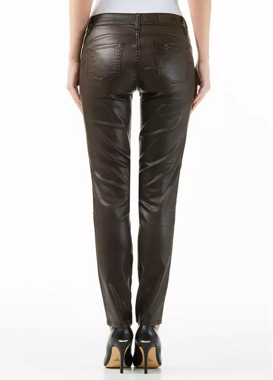 Chic Bottom Up Biker-Inspired Pants
