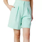 Elegant Bermuda Shorts in Sumptuous Green