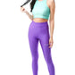 Elegant Green Lycra Top with Chest Logo