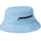 Chic Light Blue Cotton Hat with Front Logo