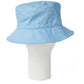 Chic Light Blue Cotton Hat with Front Logo
