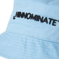 Chic Light Blue Cotton Hat with Front Logo