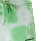 Emerald Envy Cotton Shorts with Chic Print