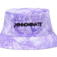 Elegant Purple Logo-Crested Cotton Hat