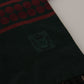 Elegant Red Silk Men's Scarf