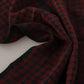 Elegant Red Silk Men's Scarf