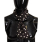 Elegant Polka Dotted Silk Men's Scarf
