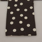 Elegant Polka Dotted Silk Men's Scarf