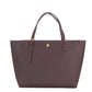 Emerson Small Tempranillo Saffiano Leather Tote Handbag