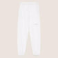 Elegance in Comfort: White Cotton Sweatpants