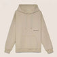 Beige Comfort Fit Italian Hoodie