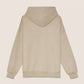 Beige Comfort Fit Italian Hoodie