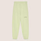 Pastel Green Cotton Sweatpants for Men