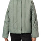 Chic Hooded Nylon Jacket - Zip & Velcro Closure