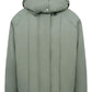 Chic Hooded Nylon Jacket - Zip & Velcro Closure