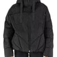 Chic Oversized Hooded Short Jacket