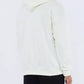 Elevated Classic White Hooded Sweatshirt