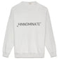 Elevate Your Style: White Crewneck Logo Sweatshirt