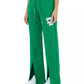 Elegant Green Cotton Sweatpants