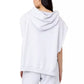 Chic Sleeveless Cotton Hooded Sweatshirt