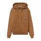 Chic Long-Sleeved Cotton Hoodie