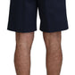 Elegant Blue Chino Shorts