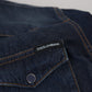 Slim Fit Casual Denim Shirt in Blue