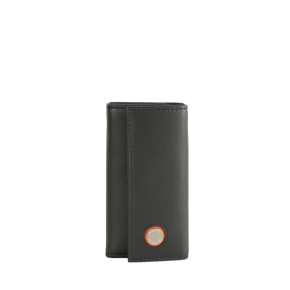 Coloured Circle Leather Key Holder