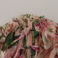 Elegant Floral Silk Midi Dress