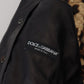 Elegant Quilted Leather Jacket with Hood