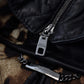 Elegant Quilted Leather Jacket with Hood