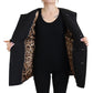 Elegant Double Breasted Embellished Jacket