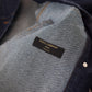 Elegant Blue Denim Button-Down Jacket