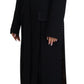 Elegant Black Trench Blazer Jacket