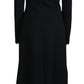 Elegant Black Trench Blazer Jacket