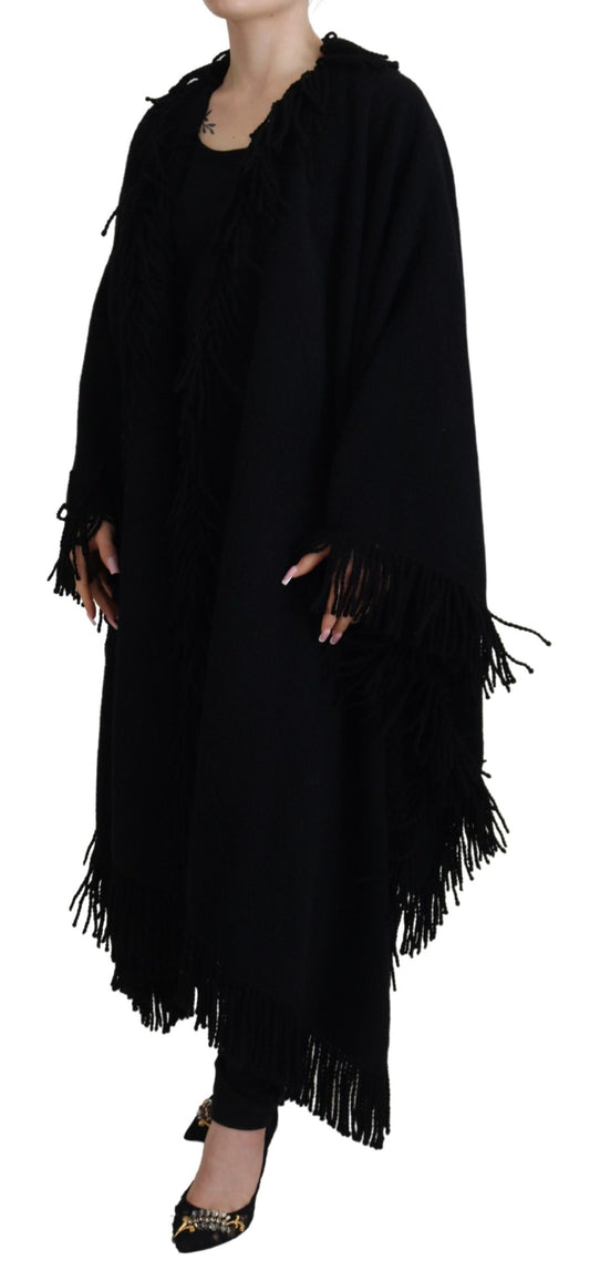 Elegant Fringe Trim Cardigan Jacket
