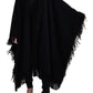 Elegant Fringe Trim Cardigan Jacket