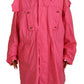Chic Pink Windbreaker Jacket