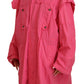 Chic Pink Windbreaker Jacket