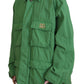 Elegant Green Buttoned Jacket