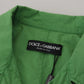 Elegant Green Buttoned Jacket
