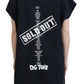 Elegant Cotton Round Neck Tee with Print