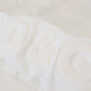 Chic White Cotton Sweatshirt with Logo Embossing