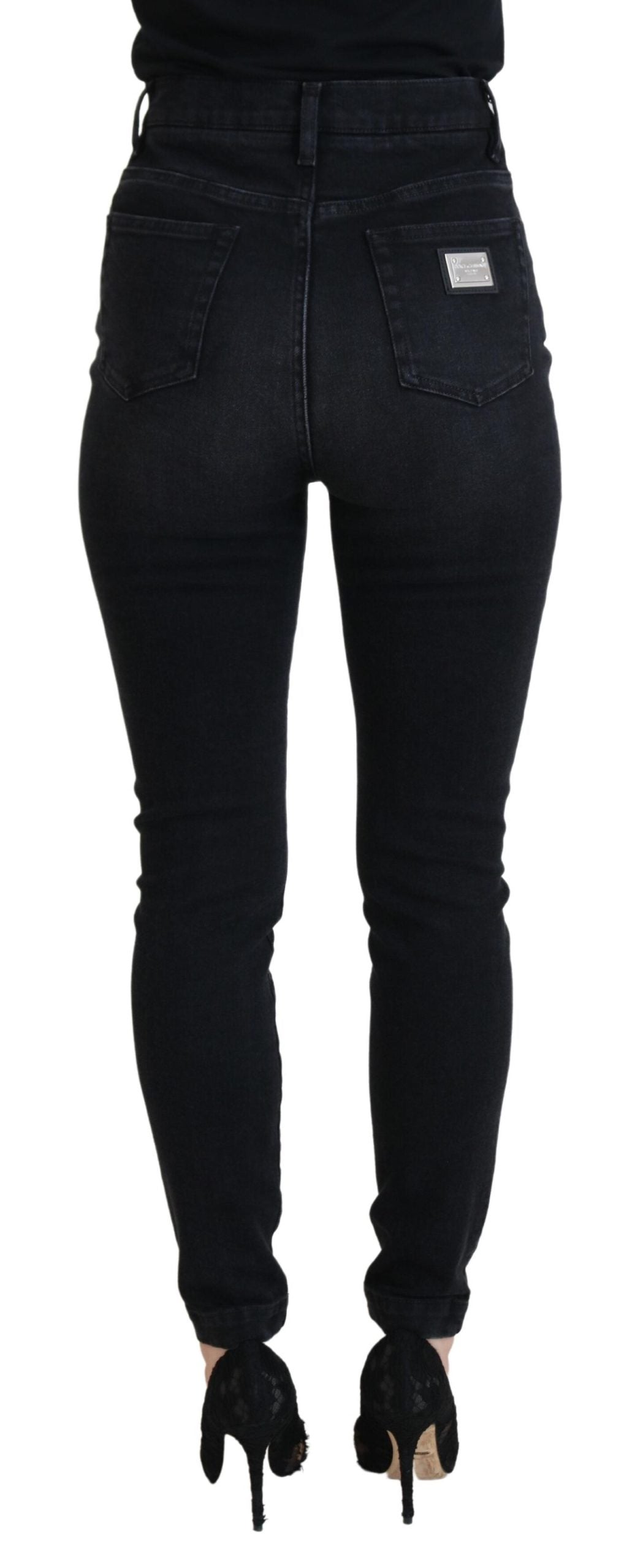 Chic Black Denim Pants – Slim & Sophisticated
