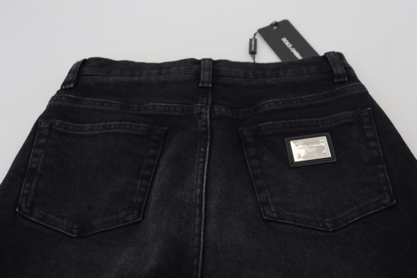 Chic Black Denim Pants – Slim & Sophisticated