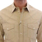 Elegant Sicilia Beige Checkered Casual Shirt